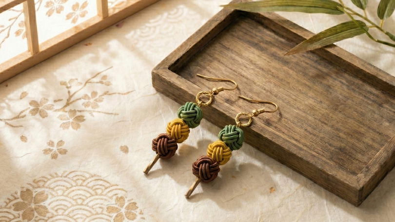 お団子アクセサリー