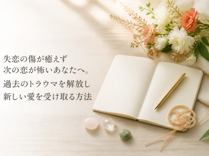 失恋の傷が癒えず次の恋が怖いあなたへ。過去のトラウマを解放し新しい愛を受け取る方法