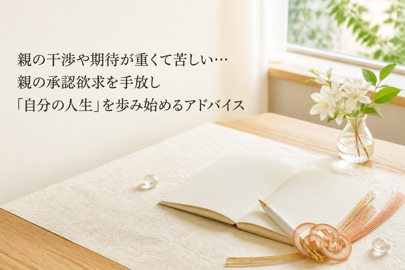 親の干渉や期待が重くて苦しい…親の承認欲求を手放し「自分の人生」を歩み始めるアドバイス