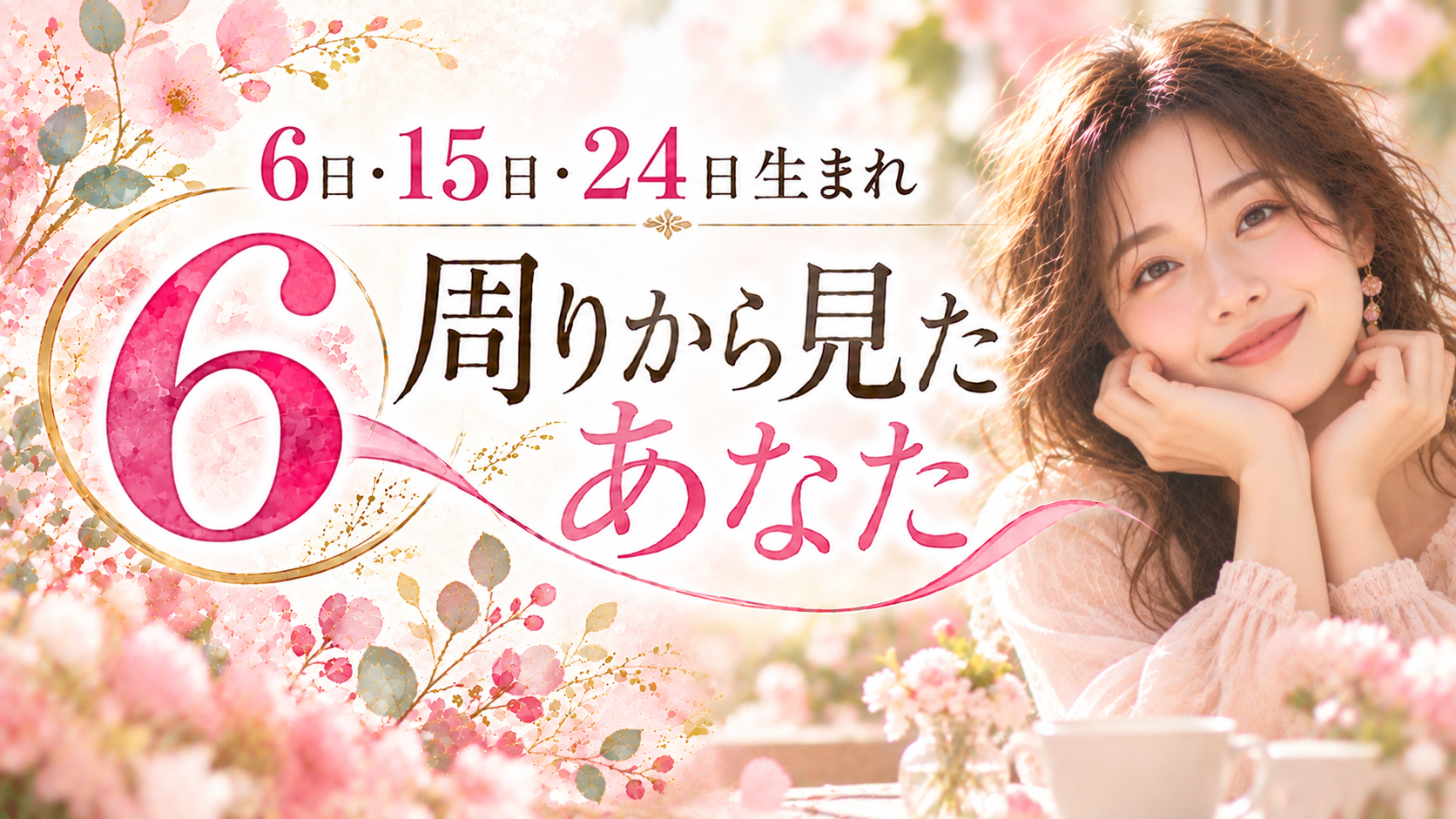 6・15・24日生まれ｜周りから見たあなた